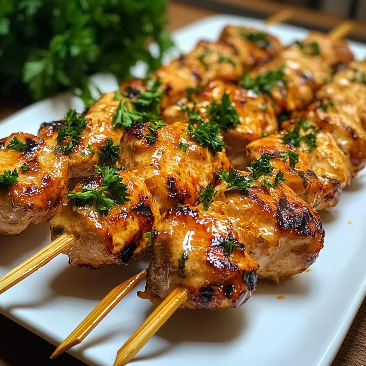 Saftige Hähnchenspieße für den perfekten Grillabend